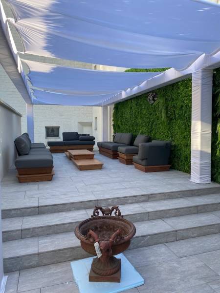 Réfection complète de l'étanchéité d'une terrasse accessible en dalles céramiques sur plots à Paris 7ème